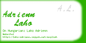 adrienn laho business card